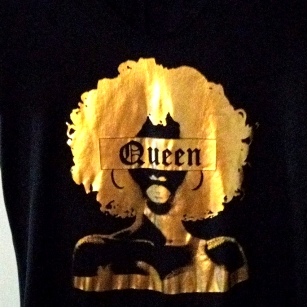 "QUEEN" HOODIE DRESS/TUNIC